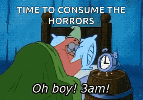 Oh Boy Patrick 3am Burger Alarm GIF