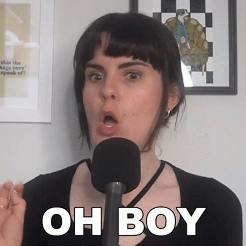 Oh Boy Woman Livestream GIF