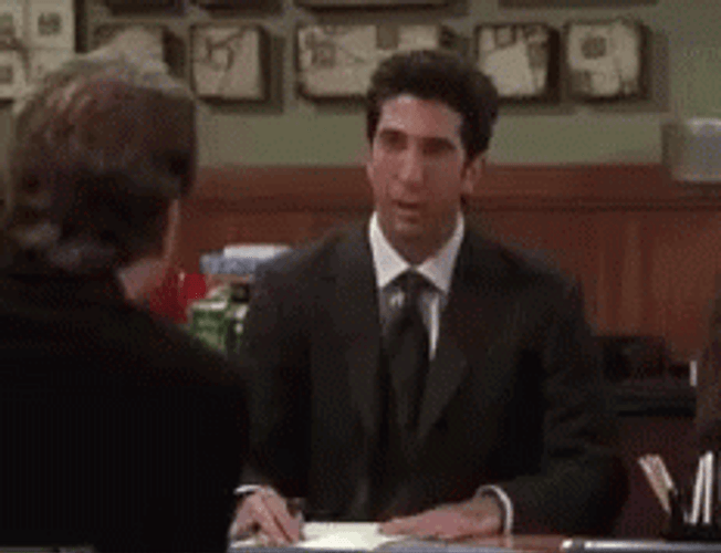 Oh Come On Ross Friends Tv Show GIF