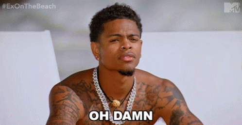 Oh Damn Mechie Harris Ex On The Beach GIF