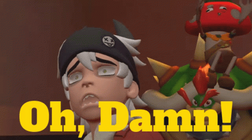 Oh Damn Super Mario Shroomy GIF