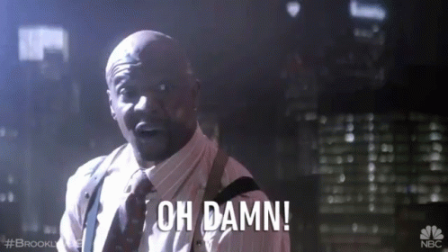 Oh Damn Terry Crews Brooklyn Nine Nine GIF