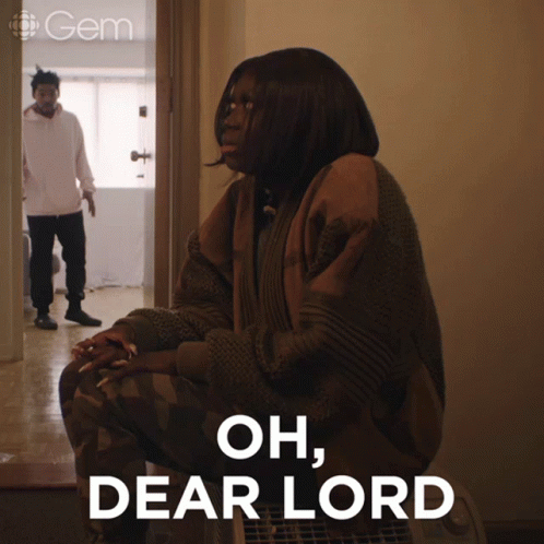 Oh Dear Lord Vanessa Adams GIF