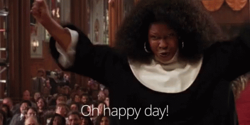 Oh Happy Day Sister GIF