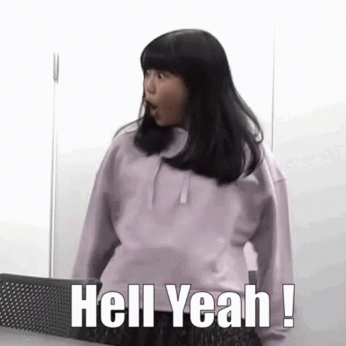 Oh Hell Yeah Asian Girl Dancing GIF