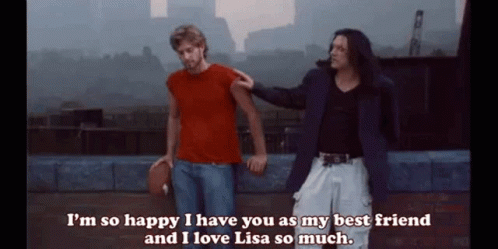 Oh Hi Mark I'm Happy You're My Bestfriend GIF