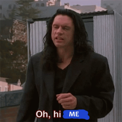 Oh Hi Mark Its Me Tommy Wiseau GIF