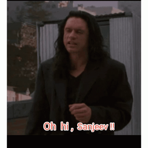 Oh Hi Mark Sanjeev GIF