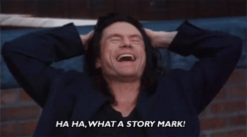 Oh Hi Mark What A Story GIF