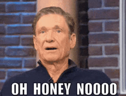 Oh Honey No Maury Face Slap GIF