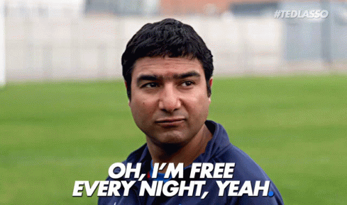Oh Im Free Every Night GIF