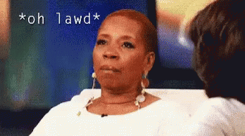 Oh Lawd Not Interested Woman GIF