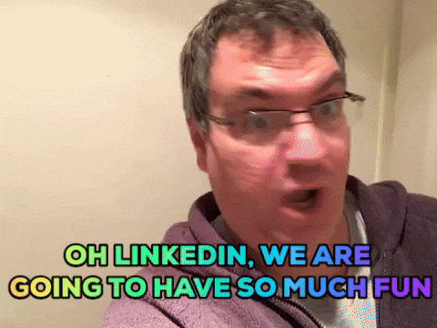 Oh Linkedin GIF