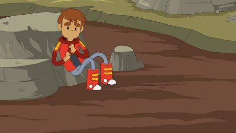 Oh Man Bravest Warriors Feeling Defeated GIF