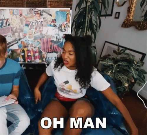 Oh Man Bummer GIF