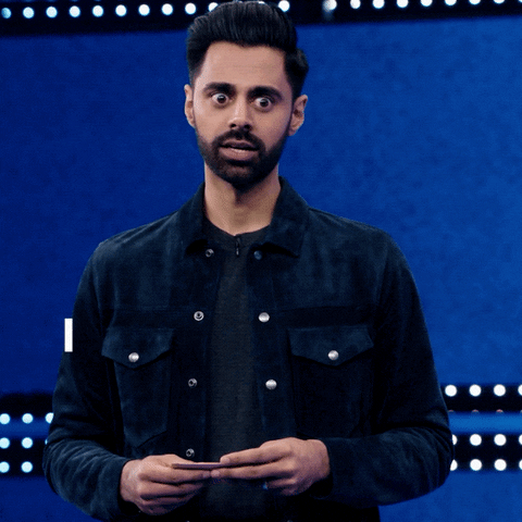 Oh Man Hasan Minhaj Shaking Head GIF