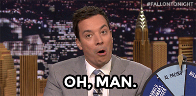 Oh Man Jimmy Fallon Cringe GIF