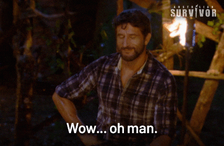 Oh Man Jonathan Lapaglia Survivor GIF