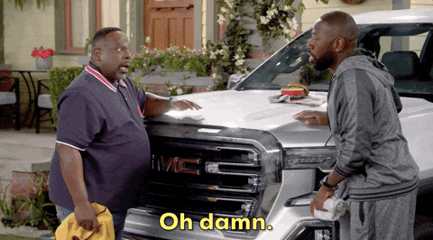 Oh Man Shocked Black Guys GIF