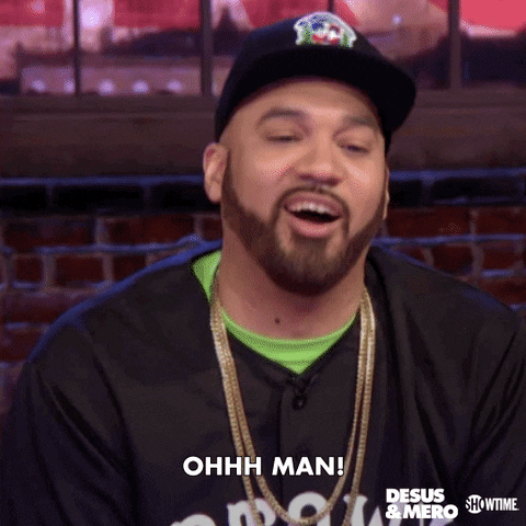 Oh Man Upset Reaction Desus & Mero GIF