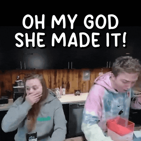 Oh My God She Made It