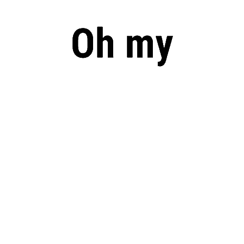 Oh My News Sign with Gold Star