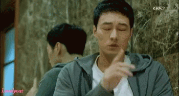 Oh My Venus Youngho Silence Hand Gesture GIF