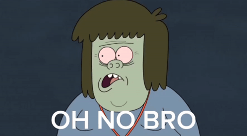 Oh No Bro Cartoon