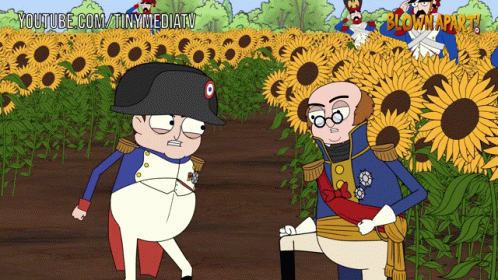 Oh No Cartoon Napoleon Meme GIF