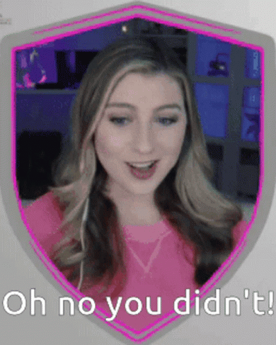 Oh No You Didn't Beautiful Lady In Frame GIF