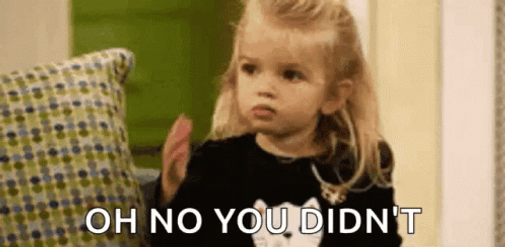 Oh No You Didn't Child Doing Facepalm GIF