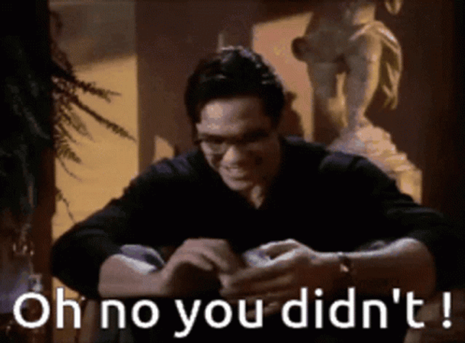 Oh No You Didn't Irritated Ryan GIF
