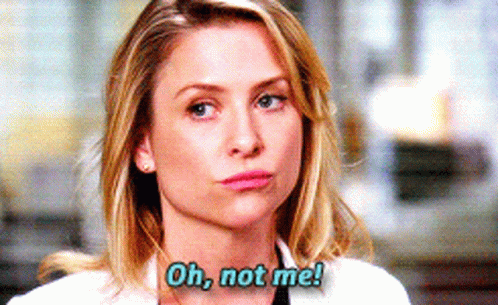 Oh Not Me Jessica Capshaw GIF