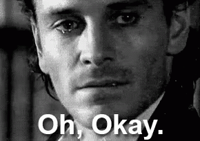 Oh Okay Crying Man GIF