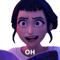 Oh Okay Great Zoey Sticker GIF