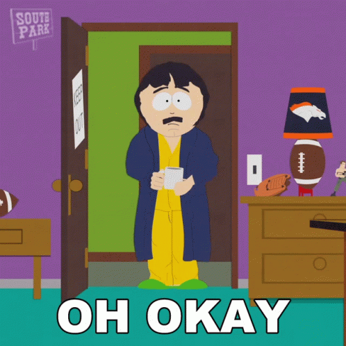 Oh Okay South Park GIF