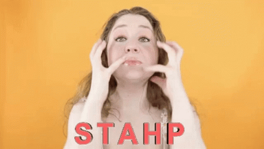 Oh Stop It Girl Pissed Off GIF