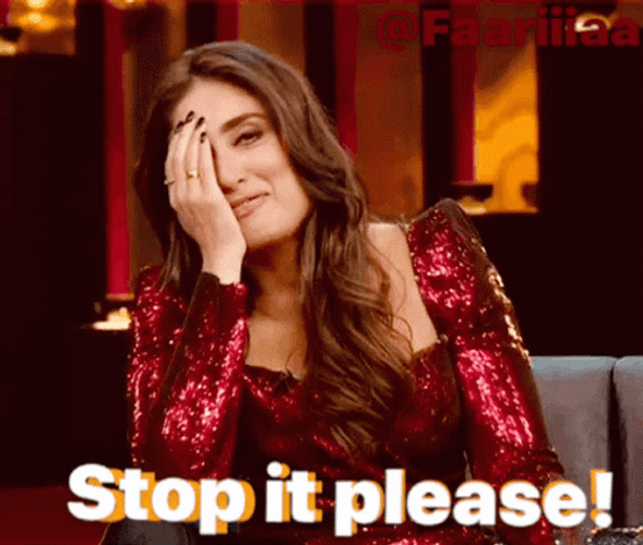 Oh Stop It Please GIF
