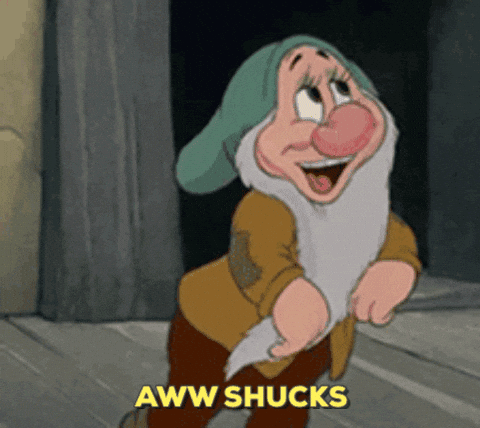Oh Stop It You Bashful From Snow White GIF
