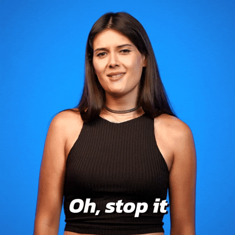 Oh Stop It You Woman In Crop Top GIF