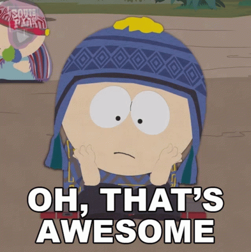 Oh That's Awesome GIF