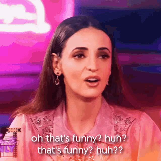 Oh That's Funny Huh GIF