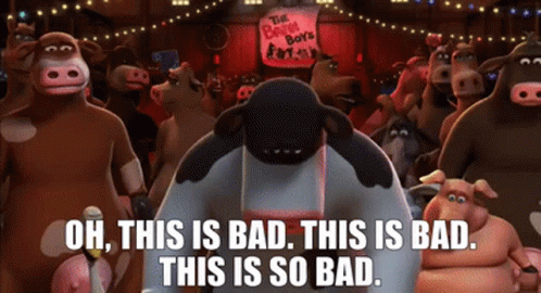 Oh That's Too Damn Bad So Bad GIF