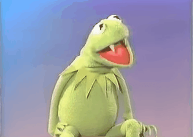 Oh Well Man With Kermit GIF