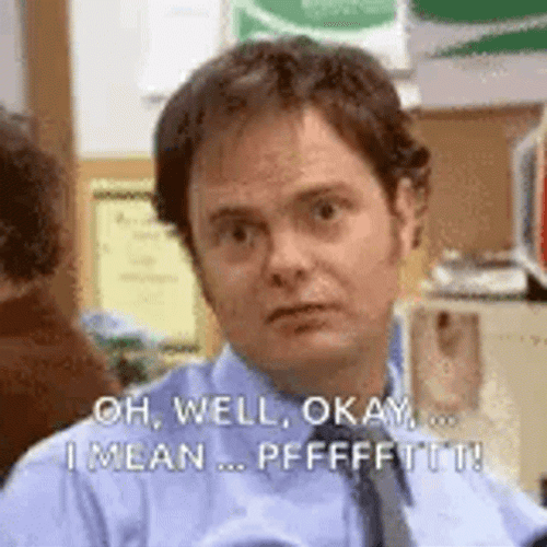 Oh Well Office Dwight GIF 