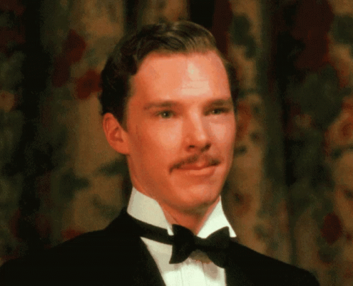 Oh Why Thank You Benedict Cumberbatch GIF