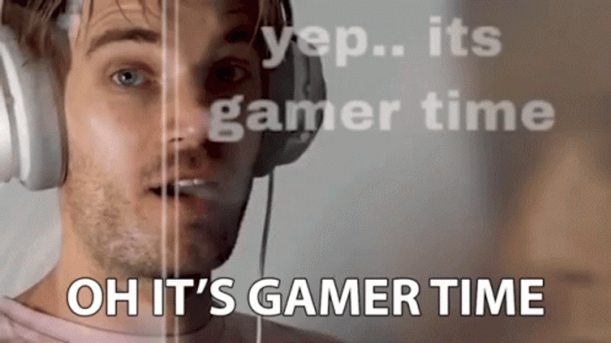 Oh Yeah It's Gaming Time GIF