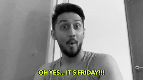 Oh Yes Its Happy Friday Jr GIF