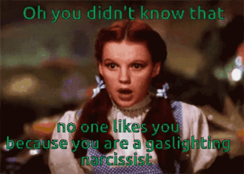 Oh You Didnt Know That Narcissist Meme GIF
