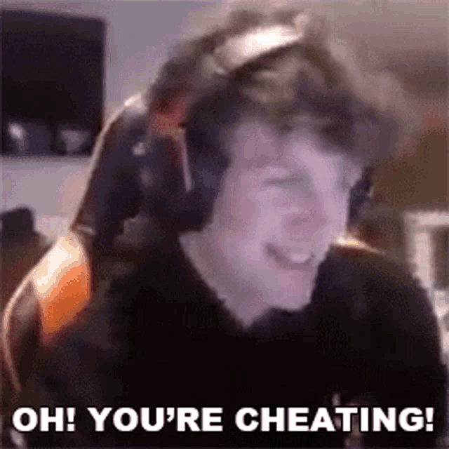 Oh You're Cheating GIF